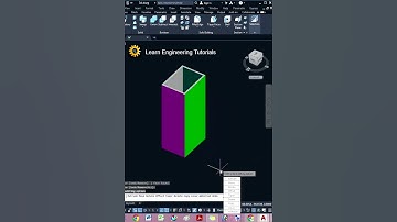 Color face command solid editing AutoCAD 3D -16 #autocad #autocad3d