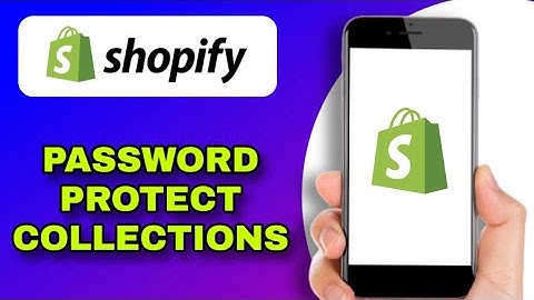 how to create password-protected collections in shopify (explained)