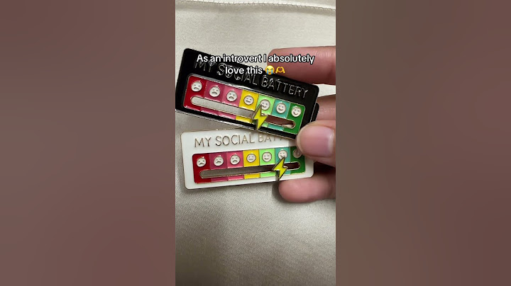 This pin can represent your social battery!! #fyp #introvert #socialbattery #socialbatterypin