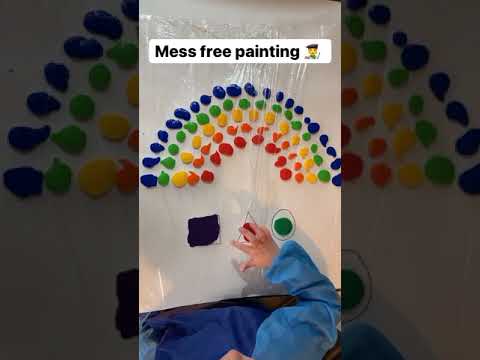 Mess Free Painting activity