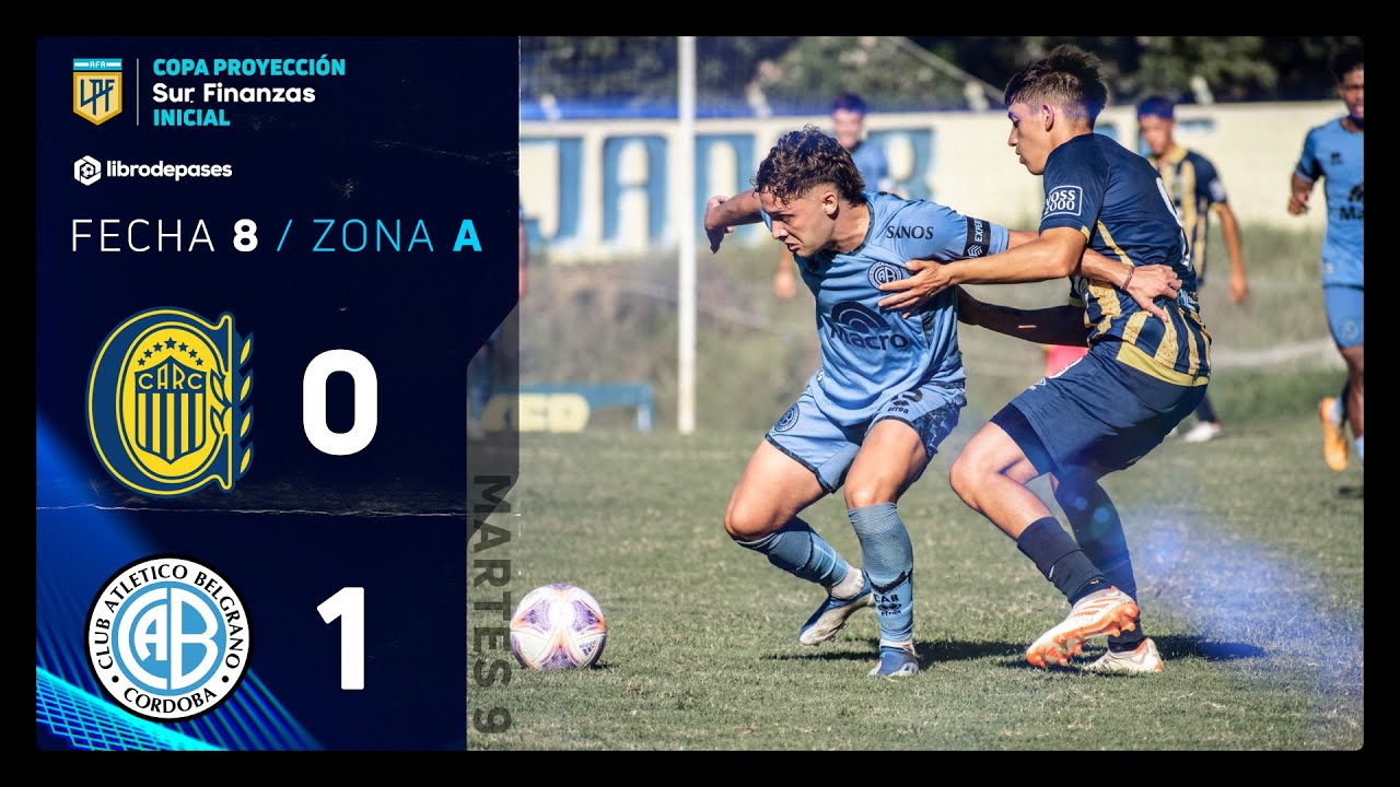 ROSARIO CENTRAL 0 - 1 BELGRANO I Resumen del partido I #CopaProyección ...