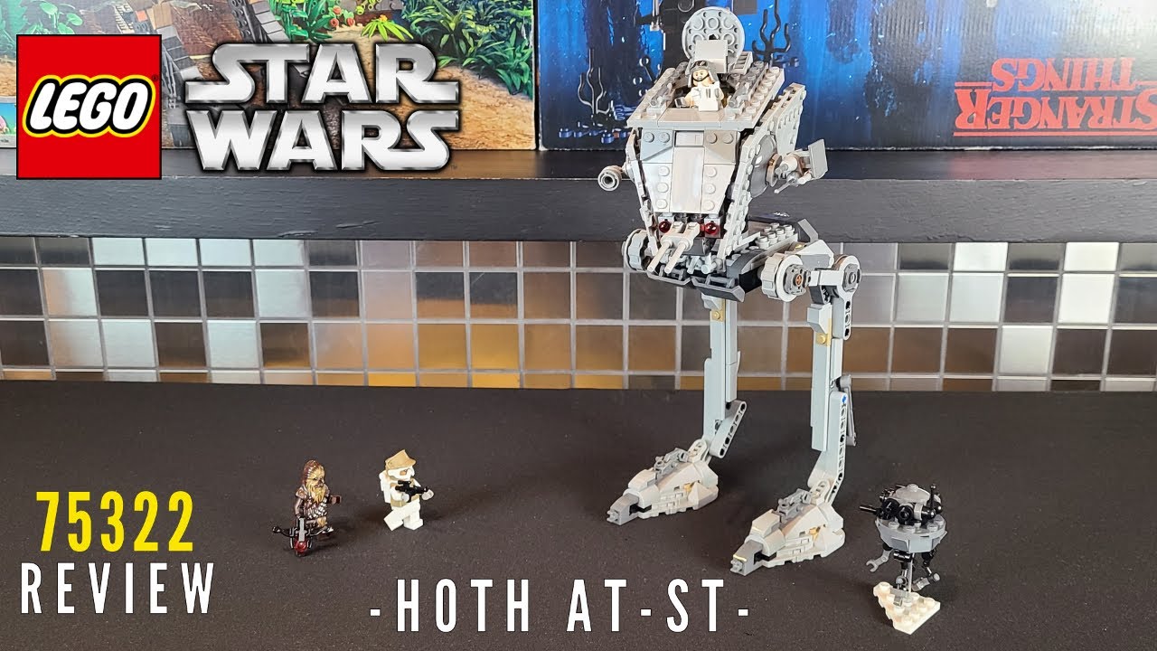 LEGO Star Wars Hoth AT-ST 75322 Review! 