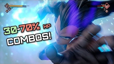 Jump Force Beta ALL CHARACTERS COMBOS to Ultimate Attacks (30-70% HP)