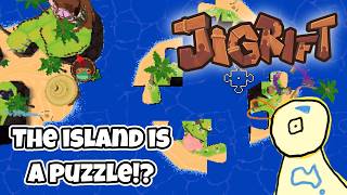 The map is a jigsaw puzzle in this toon-like crazy adventure [Jigrift] screenshot 5