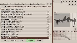 SunVox 2.0 Synths (pads)