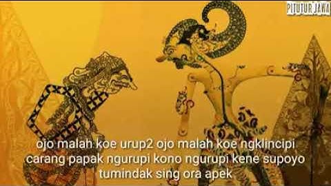 Eling lan Waspada....