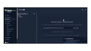 How to Send Mail Using Bank Statement Converter Mailbox