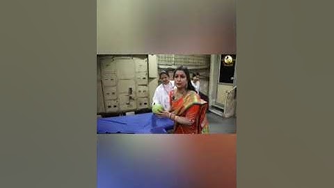 Welcome to our physiotherapy department Actress RAGINI garu, SHRI SHIRIDI SAI BABA SANSTHAN TRUST,