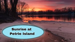 Sunrise at Petrie Island