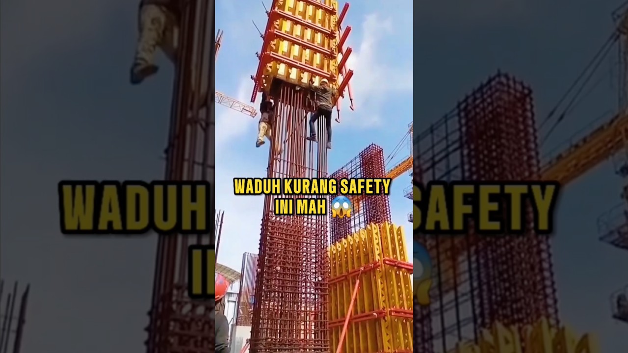 PASANG BEKISTING PADA BANGUNAN GEDUNG BERTINGKAT 👆‼️ 