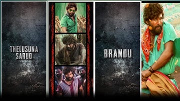 Trending pushpa movie attitude states video editing @AlluArjun trending on instagram pushpa