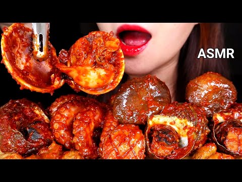 ASMR 매운 해물찜 먹방, SPICY SEAFOOD BOIL EATING, อาหารทะเลรสเผ็ด, Makanan laut pedas, Hải sản cay