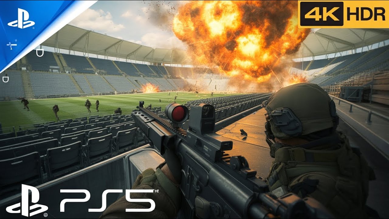 STADIUM ATTACK – INSANE ULTRA Graphics Gameplay [4K 60FPS HDR] | Call ...