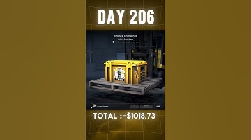 A Case A Day Until I Get Gloves! (Day 206) #shorts #cs2 #csgo #knife #gloves #gaming #goldgoldgold
