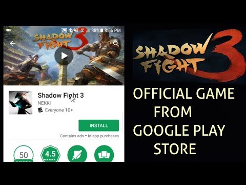 Shadow Fight 3 download from Google Playstore official Version