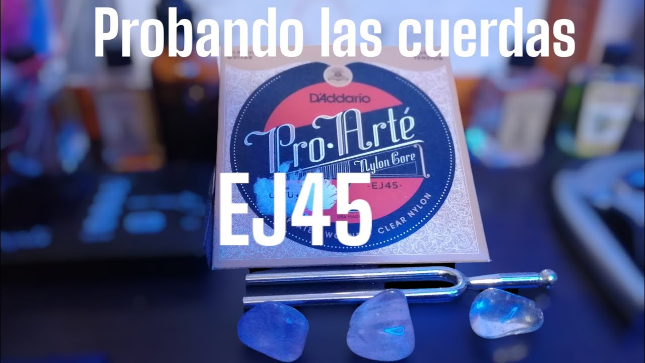 cuerdas daddario ej45