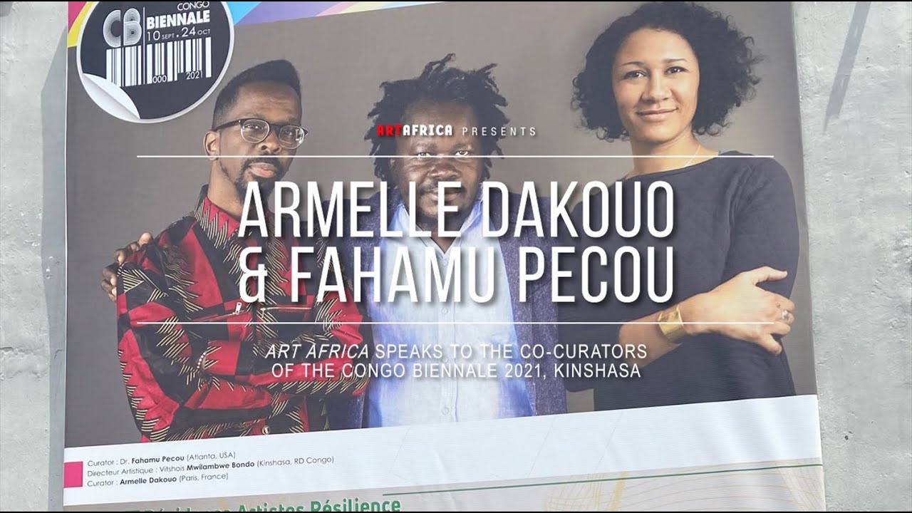 Meet the Co-Curators of the Congo Biennale / Armelle Dakouo & Fahamu Pecou