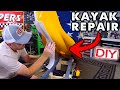 Permanently Patch Holes/Cracks & Add a Keel Guard to your Kayak EASY!! DIY 2021