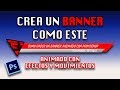 COMO CREAR UN BANNER ANIMADO CON PHOTOSHOP | LOWER THIRD | BANNER TIPO NOTICIERO