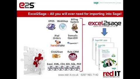 Excel2Sage: How to import Amazon orders into Sage with just ONE click!