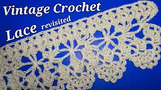 Vintage Crochet Lace Revisited/Solving the Pattern Repeat