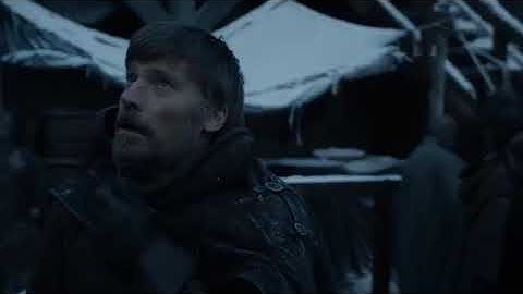 Bran Stark meets Jaime Lannister on winterfell  Game of thrones season 8 episode 1