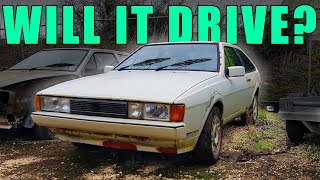 Classic Abandoned MK2 Scirocco First Drive In 6 Years?