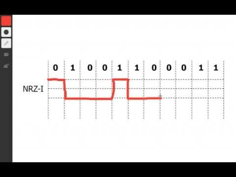 NRZ-I Encoding in 2 minutes