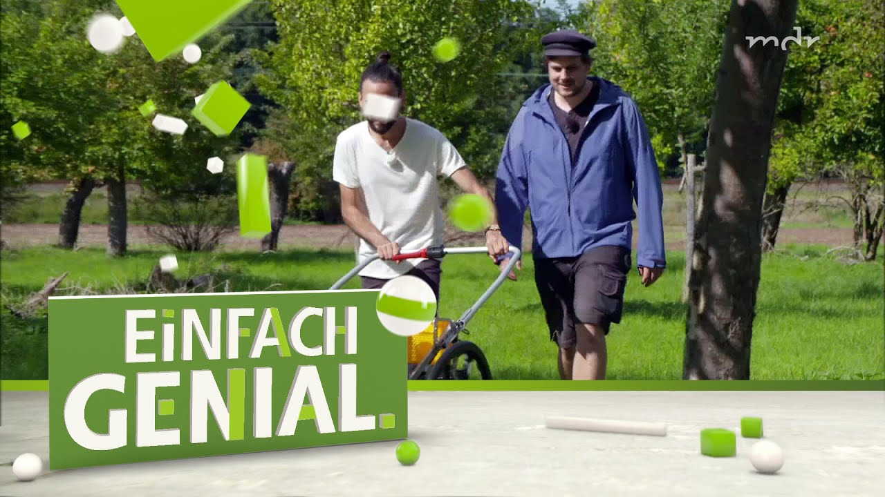FALLOBST-SAMMLER: Schnelle und rückenschonende Ernte | Einfach genial | MDR