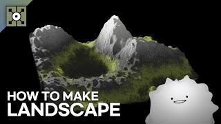 How to make landscape in Touchdesigner (터치디자이너 튜토리얼 자막)