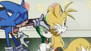 Sonic reacción a un video 😭