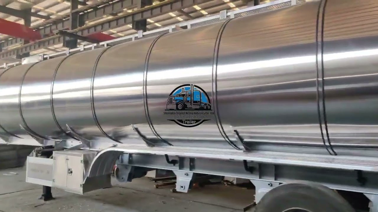 Customized Tank Trailer China Factory, Fuel Tanker Semi Trailer, Fuel Tanker Trailer Exporter