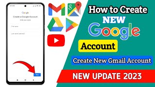 How To Create Google Account | Make a New Gmail Account | how to create Email Id || New Method 2023