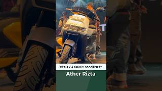 Ather RIZTA Really Family Scooter ?? 🤔  #atherrizta #FamilyScooter