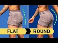 The Best Glutes Workout To Grow Your Flat Butt (GYM OR HOME!)
