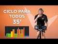 Clase completa ciclo indoor de 35 minutos para todos los pblicos