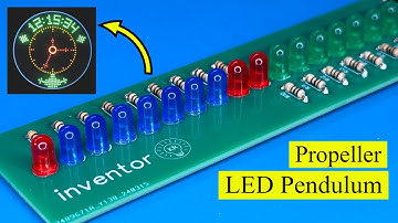 Hoe maak je een Propeller LED Pendulum Clock, met behulp van Arduino NANO, Eenvoudig te maken