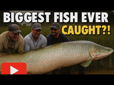 Giant Amazon Fish Hunt: The Longest Fish Ever Caught Alive!😳🐟