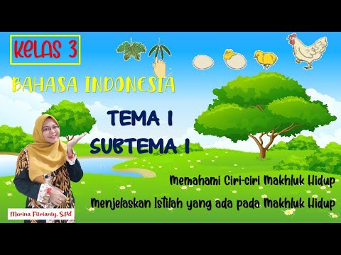 Pembelajaran Kelas 3  Tema 1 Subtema 1 Mapel Bahasa Indonesia