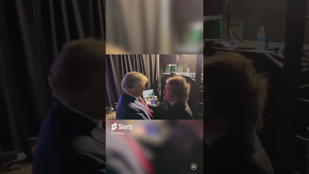 WATCH: Trump Meets Argentinian President Javier Milei!