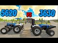 Farming simulator indian mod 💪🏻💪🏻 🔥 5620 vs 3630 tochan full modified🔥🔥 new holland