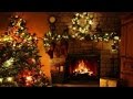 CHRISTMAS FIREPLACE and Crackling Fire For a Warm Ambience 🎁 Holiday Decoration on TV SCREEN
