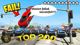 TOP 200 FUNNIEST FAILS IN GTA 5 \/ GTA 5 FAILS\/ GTA 5 FUNNY MOMENTS