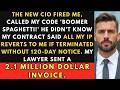 CIO Fired Me, Called My Code 'Boomer Spaghetti'—Didn't Know I Owned It All