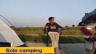 Solo camping. Camping alone|Cooking in Camping.
