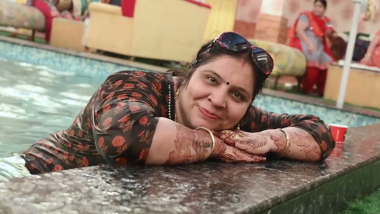 Bhawana WEDS Bharat Pool Party