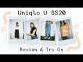 Uniqlo U SS20 | Haul & Try On