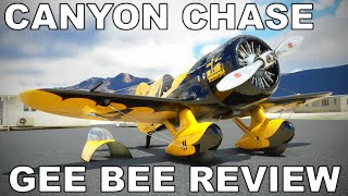 Tail-Chasing in Marble Canyon | Carenado Gee Bee Z / R2 | Full Flight Review | MSFS