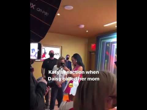 Katy Perry's Daughter Called Her Mom