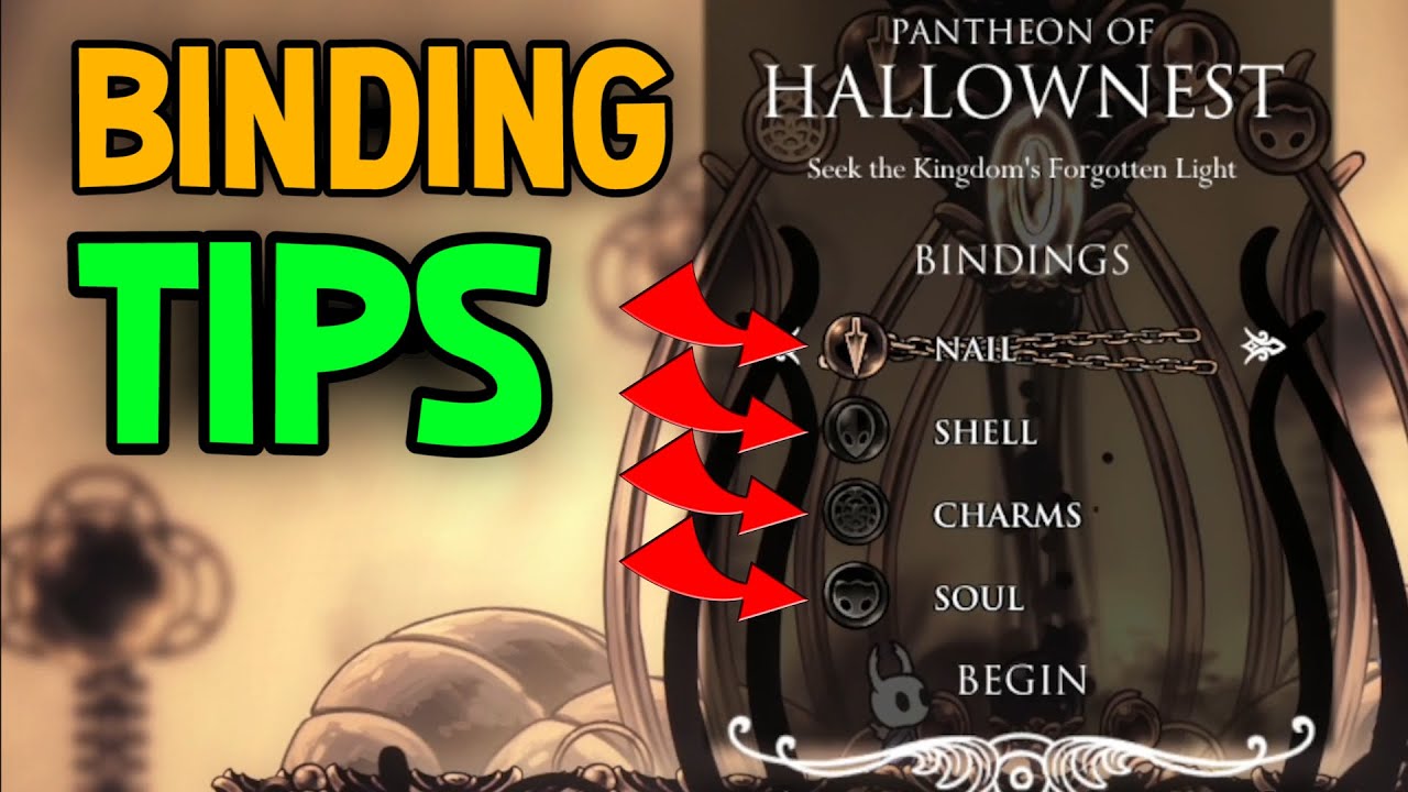 Hollow Knight Tips for Beating the 5th Pantheon With Each Binding YouTube